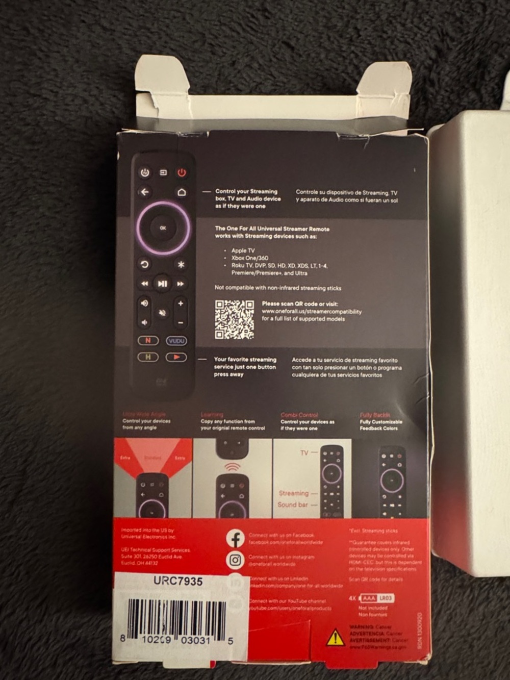 Universal Streaming Remote - Picture 3 of 7